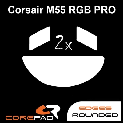 Hyperglide Hyperglides Corepad Skatez Corsair M55 RGB PRO