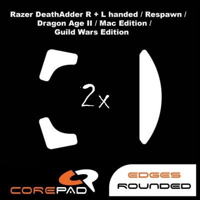 Corepad Skatez PRO Razer Death Adder right & left handed / Re-Spawn /2013 / Chroma