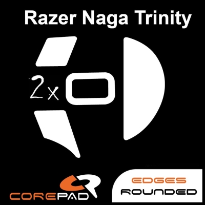 Hyperglide Hyperglides Corepad Skatez Razer Naga Trinity