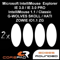 Corepad Skatez PRO ASUS ROG Gladius II / G-WOLVES Hati & Skoll / Microsoft IntelliMouse 1.1 & 3.0 PRO & Explorer IE 3.0